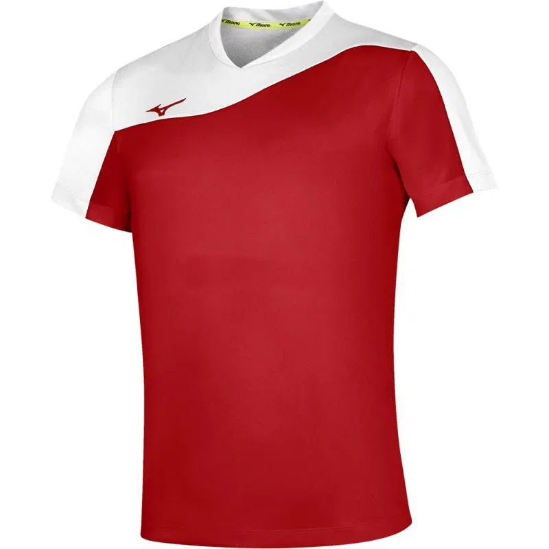 Mizuno AUTHENTIC MYOU TEE Футболка волейбольная Красный/Белый