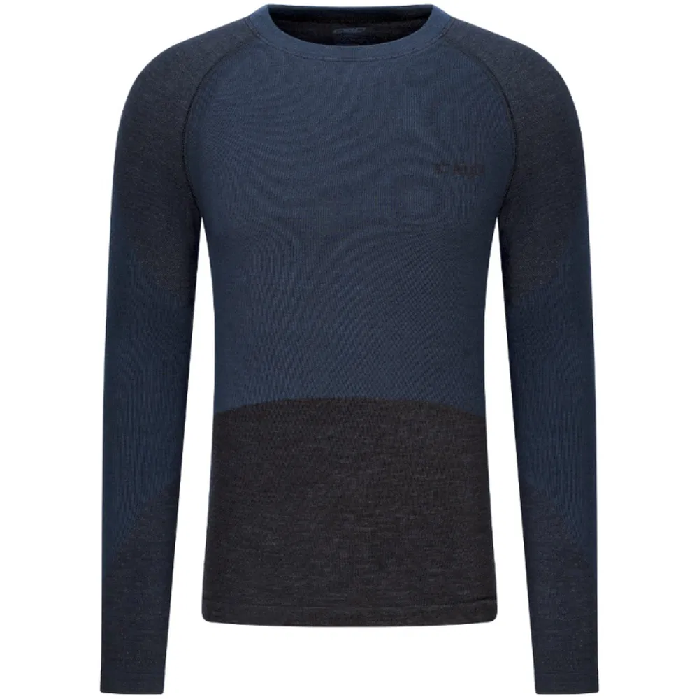 CEP SKI MERINO BASE LAYER 2.0 LONG SLEEVE Лонгслив утепленный беговой Черный