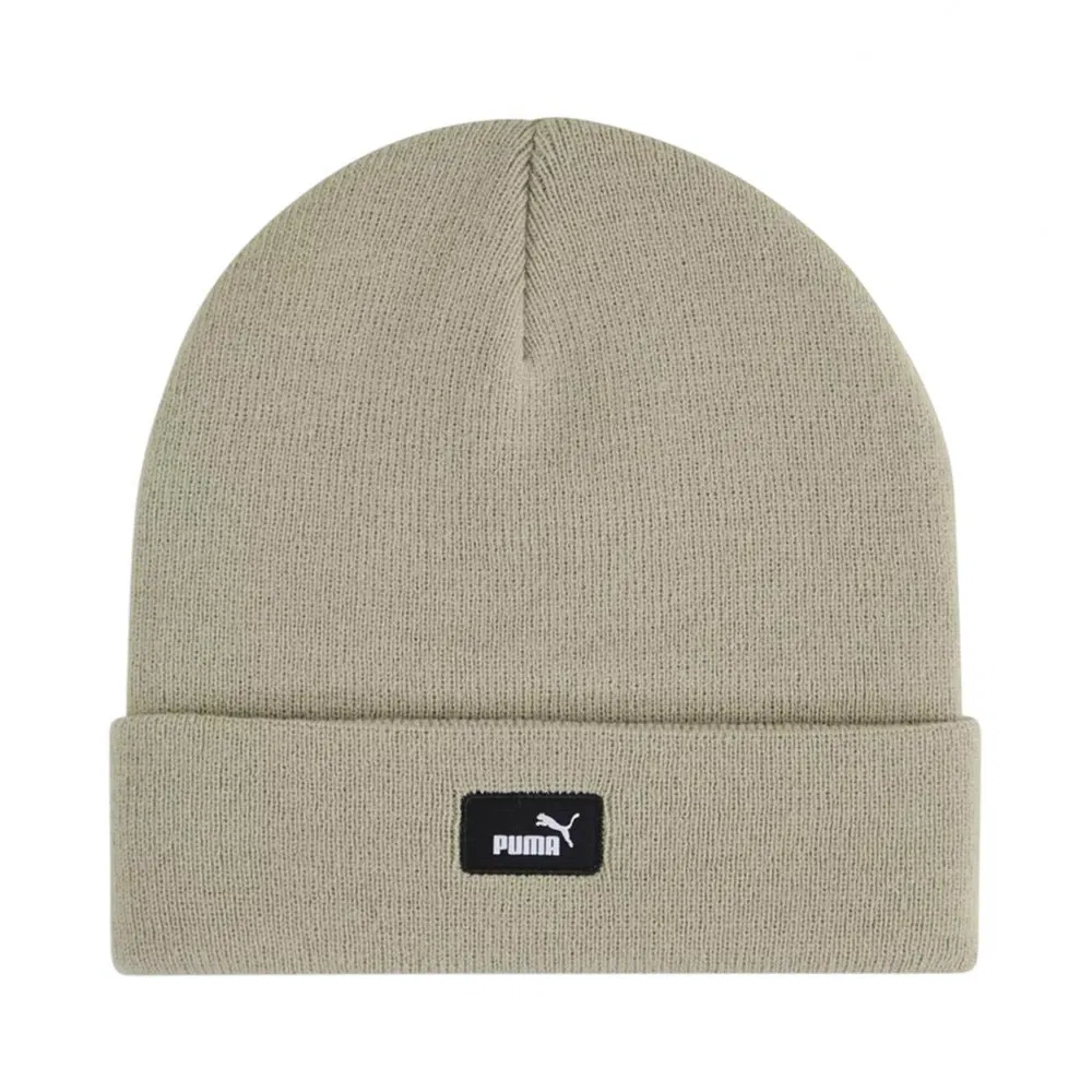 Puma ESS MID CROWN BEANIE Шапка беговая Зеленый