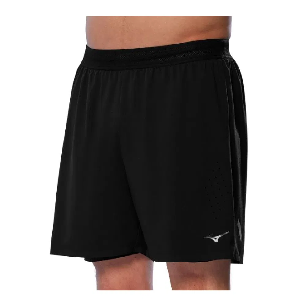Mizuno TECH LIGHT 2IN1 5.5IN Шорты беговые Черный