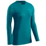 CEP ULTRALIGHT LONG SLEEVE RUN SHIRT (W) Футболка беговая с длинным рукавом женская Темно-синий
