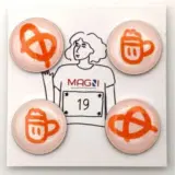 Magni ЛАМПА БЕРЛИН Магнитные держатели спортивных номеров