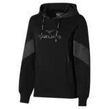 Mizuno ATHLETICS HOODY (W) Толстовка с капюшоном женская Черный