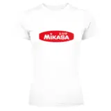Mikasa MANICA CORTA Футболка Белый/Красный