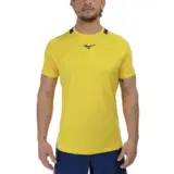 Mizuno LOGO T-SHIRT Футболка теннисная Желтый/Синий