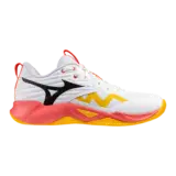 Mizuno WAVE MOMENTUM PRO Кроссовки волейбольные Белый/Оранжевый
