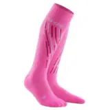 CEP SKI THERMO TALL COMPRESSION SOCKS (W) Компрессионные гольфы для катания на лыжах женские Розовый/Красный