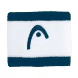 Head WRISTBAND STRIPED 2,5" (285865) Напульсники Белый/Бирюзовый