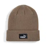 Puma ESSENTIALS HIGH CROWN BEANIE Шапка беговая Серо-бежевый