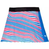 Mizuno FLYING SKIRT (W) Юбка теннисная женская Синий/Голубой/Оранжевый