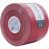 Tmax EXTRA STICKY RED 5см×5м Кинезиотейп Красный