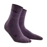 CEP REFLECTIVE MID CUT COMPRESSION SOCKS Компрессионные носки Фиолетовый