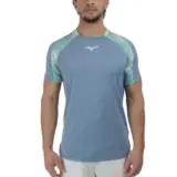 Mizuno FRONTIER SHADOW T-SHIRT Футболка теннисная Голубой