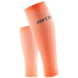 CEP ULTRALIGHT COMPRESSION CALF SLEEVES (W) Компрессионные гетры для бега ультратонкие женские Коралловый