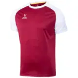 Jögel CAMP REGLAN JERSEY Футболка игровая футбольная Гранатовый/Белый