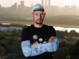 Wondertrail №7 Рукава беговые Белый/Голубой
