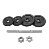 Starfit DB-715 8 КГ Гантель разборная чугунная в коробке Черный