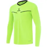 Jögel DIVISION PERFORMDRY REFEREE LS TEE 2.0 Футболка судейская с длинным рукавом Желтый неон