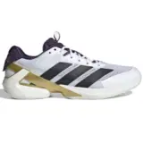 Adidas ADIZERO UBERSONIC 5 Кроссовки теннисные Белый/Черный/Золотой