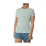 Mizuno TECH LIGHT (W) Футболка беговая женская Голубой