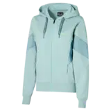 Mizuno ATHLETICS RB SWEAT JACKET (W) Куртка спортивная женская Голубой