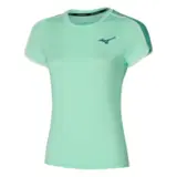 Mizuno FRONTIER T-SHIRT (W) Футболка теннисная женская Зеленый