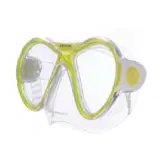 Salvas KOOL MASK Маска для плавания Желтый/Прозрачный