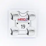 Magni LONG DISTANCE БЕЛЫЙ Магнитные держатели спортивных номеров