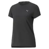 Puma FAVOURITE HEATHER TEE (W) Футболка беговая женская Черный