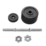 Starfit DB-715 12 КГ Гантель разборная чугунная в коробке Черный