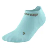 CEP ULTRALIGHT NO SHOW COMPRESSION SOCKS (W) Компрессионные ультракороткие носки женские Голубой