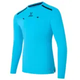 Jögel DIVISION PERFORMDRY REFEREE LS TEE Футболка судейская с длинным рукавом Голубой