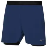 Mizuno TECH LIGHT 2IN1 5.5IN Шорты беговые Синий