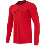 Jögel DIVISION PERFORMDRY REFEREE LS TEE 2.0 Футболка судейская с длинным рукавом Красный