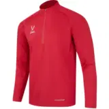 Jögel PREMIER PERFORMPROOF 1/4 ZIP WIND TOP Джемпер ветрозащитный Красный