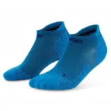 CEP ULTRALIGHT NO SHOW COMPRESSION SOCKS (W) Компрессионные ультракороткие носки женские Голубой/Темно-синий