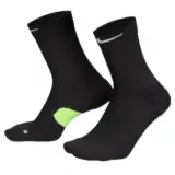 Nike RUNNING MIDWEIGHT CREW Носки беговые Черный/Салатовый
