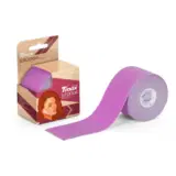 Tmax BEAUTY TAPE ХЛОПОК 5см×5м Кинезиотейп Сиреневый