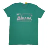 Mikasa MT5023 Футболка спортивная Голубой/Серый