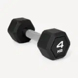 Starfit DB-301PRO 4 КГ Гантель гексагональная  обрезиненная Черный