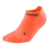 CEP ULTRALIGHT NO SHOW COMPRESSION SOCKS (W) Компрессионные ультракороткие носки женские Коралловый
