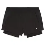 Puma VELOCITY 2IN1 3" RUNNING SHORTS (W) Шорты беговые женские Черный