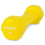 Torres PL522203 Гантель металл в виниловой оболочке 1,5 кг