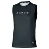 Mizuno CORE GRAPHIC SLEEVELESS Майка беговая Черный
