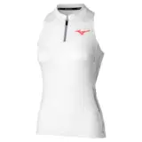 Mizuno DAYBREAKERS PRINTED TANK (W) Майка теннисная женская Белый/Фиолетовый