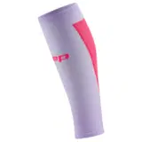 CEP ULTRALIGHT COMPRESSION CALF SLEEVES (W) Компрессионные гетры для бега ультратонкие женские Фиолетовый/Розовый