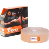 Tmax 32M EXTRA STICKY BIEGE 5см×32м Кинезиотейп Телесный