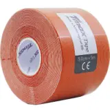 Tmax EXTRA STICKY ORANGE 5см×5м Кинезиотейп Оранжевый