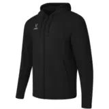 Jögel ESSENTIAL COTTON FZ HOODIE Толстовка с капюшоном на молнии Черный