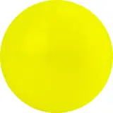 Rusbrand AG-15 Мяч для художественной гимнастики однотонный 15 см Желтый